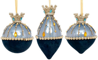 Regal Crown Ornament, Box of 6, 3-4 Inches