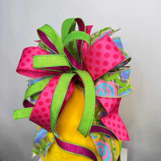 Easter Joy Flocked Egg