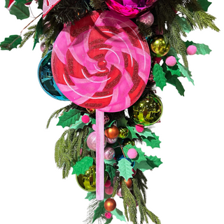 Candy Pop Christmas Teardrop