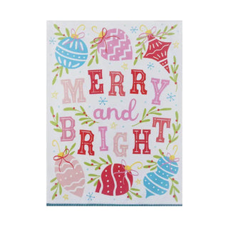 Merry Bright W/ Pom Pom Kitchen Towel