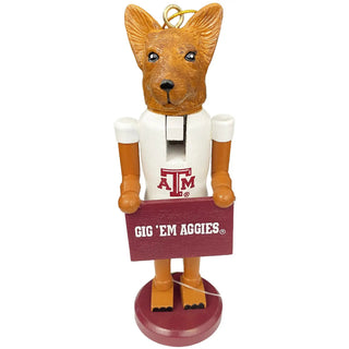 6” Texas A&M Logo Nutcracker Ornament