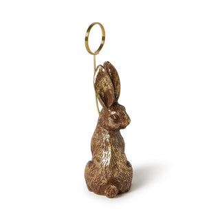 Golden Bunny Place Card