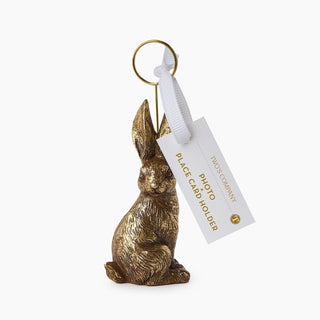 Golden Bunny Place Card