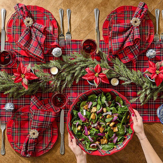 Tartan Traditions Melamine Salad/Dessert Plate