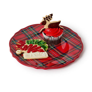 Tartan Traditions Melamine Salad/Dessert Plate