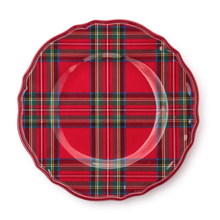 Tartan Traditions Melamine Dinner Plates, Set of 4
