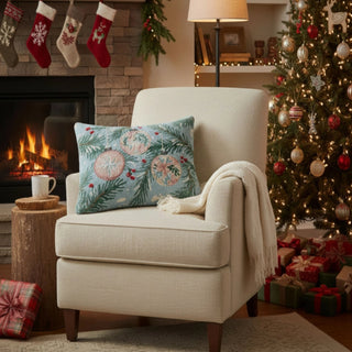 Holiday Ornament Hook Pillow