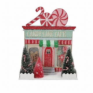 Christmas Village Store with LED Light