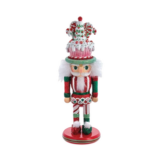 Hollywood Nutcracker™ Candy and Cake Hat Nutcracker