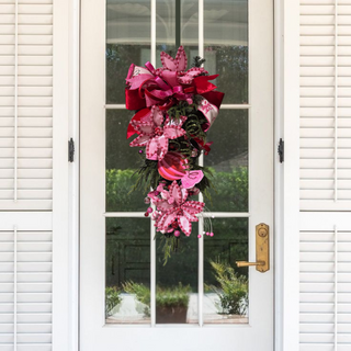 Candy Cane Crush Teardrop