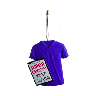 Nurse Scrub Ornament