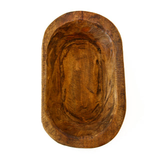 Petite Wood Dough Bowl
