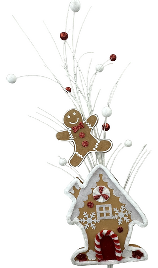 Gingerbread House Spray
