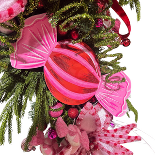 Candy Cane Crush Teardrop