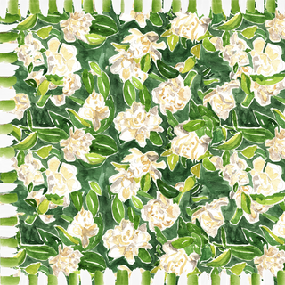 Gardenia Vinyl Floor Mat