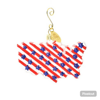 Stars and Stripes Shaped Ornament