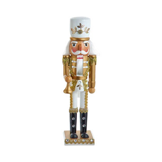 Gold & White Nutcracker
