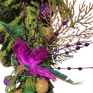 CUSTOM MARDI GRAS TEARDROP