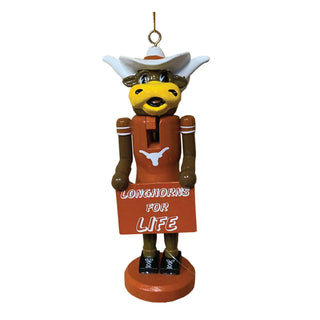 Texas Logo Nutcracker Ornament
