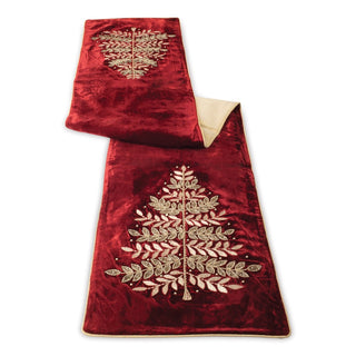 Golden Tree Table Runner