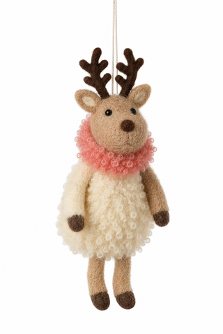Wool Animal Ornament