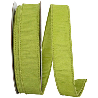 Green Grass Dupioni Supreme Ribbon, 1.5" X 50YD
