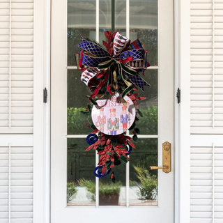 Nutcracker Noël Teardrop