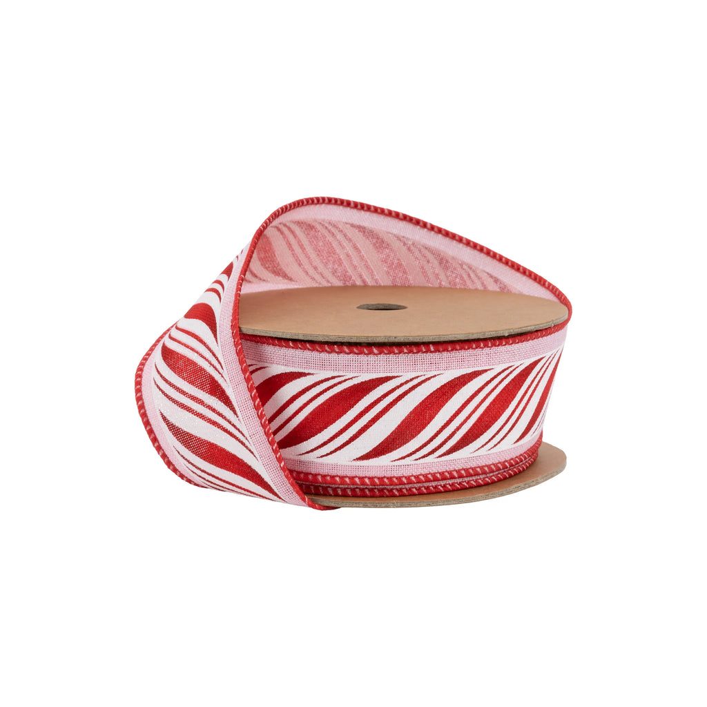 Pink Peppermint Ribbon, 1.5