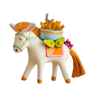 "Busby" The Burro Ornament by Glitterville