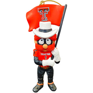 Texas Tech Mascot Flag Ornament