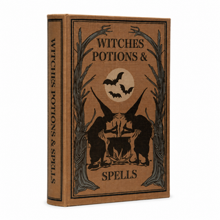 Vintage Halloween Book Storage Boxes