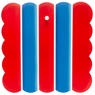 Red, White & Blue Scalloped Display Board