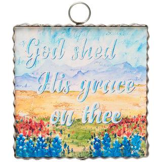 “God Shed His Grace On Thee” Mini Gallery Art