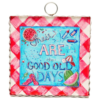 Mini Hamilton “Good Old Days” Mini Gallery Art