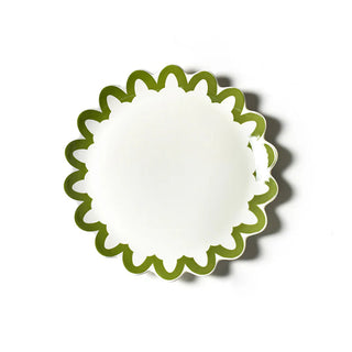 Olive Arabesque Trim Scallop Platter
