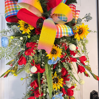 Rainbow Blossom Teardrop