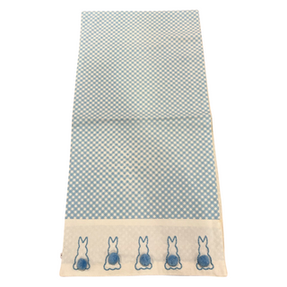 Cottontail Table Runner with Bunny Pom Pom