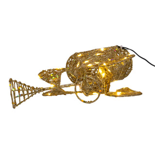 Twinkle Gold Angel Tree Topper