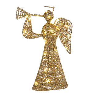 Twinkle Gold Angel Tree Topper