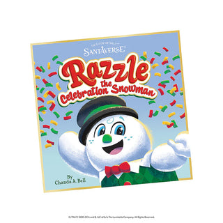 SnoStax™ Razzle the Snowman Plush and Book