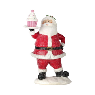 Resin Santa with Treat