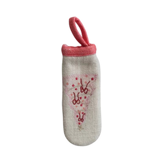 Embroidered Christmas Tree Pot Handle Cover