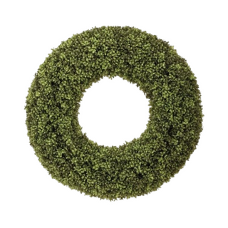Timeless Boxwood Wreath