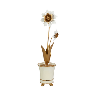 Golden Flower Planter