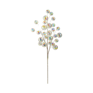 Multicolor Iridescent Ball Spray, 28"