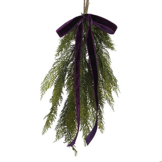 Purple Reveuse Bow, 1"