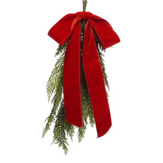 Red Reveuse Bow, 2.5"