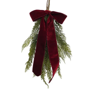 Ruby Reveuse Bow, 2.5"