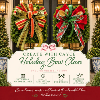 Create with Cayce Bow Class