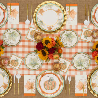 Bright & Thankful Wavy Salad Plates